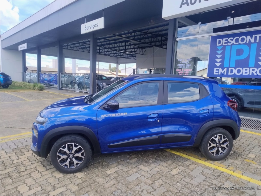 renault/kwid outsid, azul,2022/2023,completo1