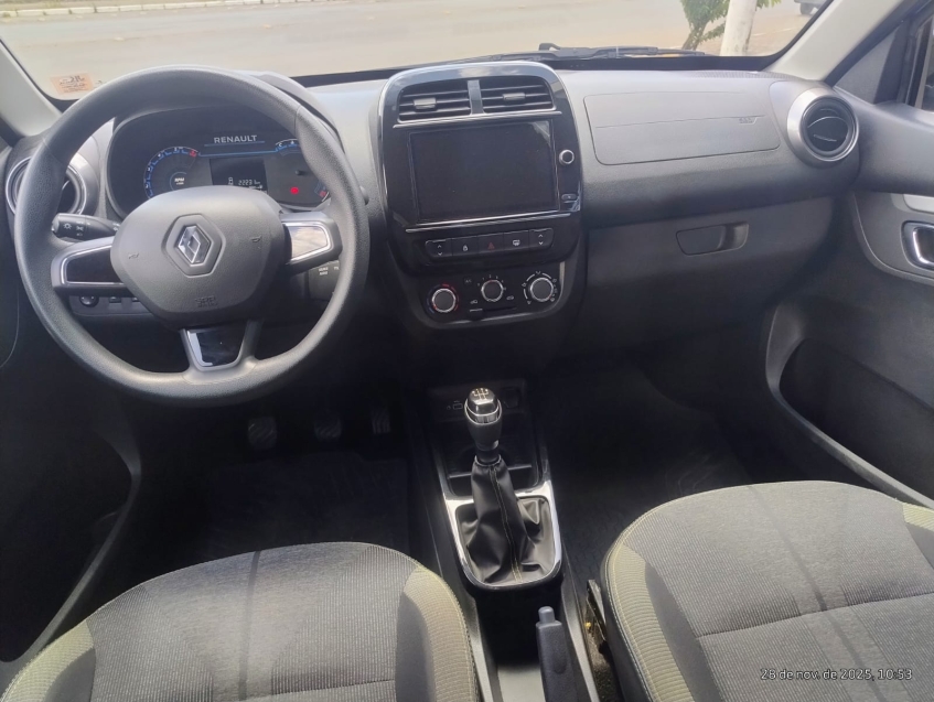 renault/kwid outsid, azul,2022/2023,completo4