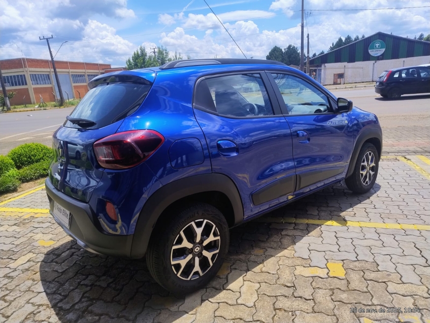 renault/kwid outsid, azul,2022/2023,completo2