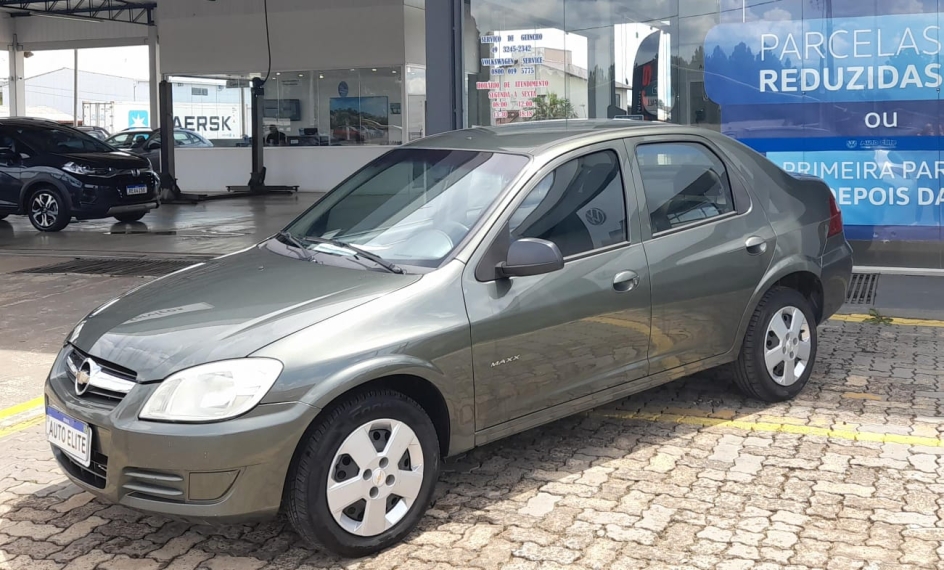 gm/prsima maxx 1.0,2009/2010,verde com ar quente e som1