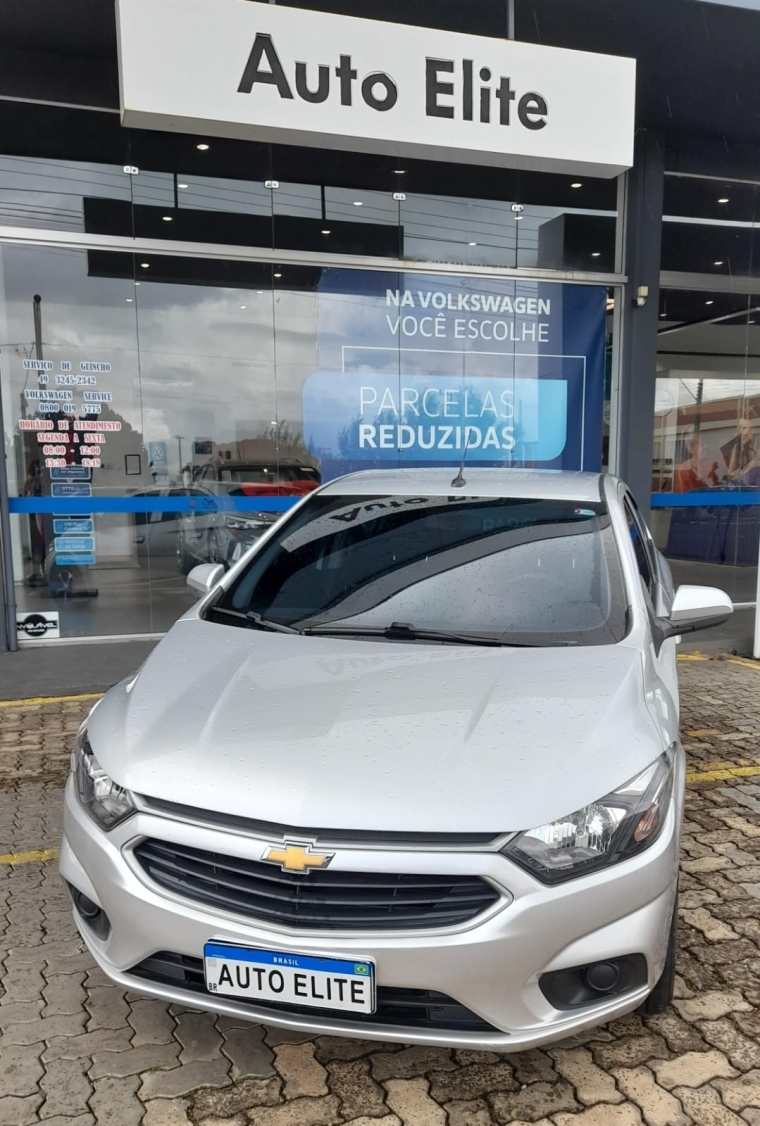 chevrolet/onix 1.0 mt lt,2018/2019,prata