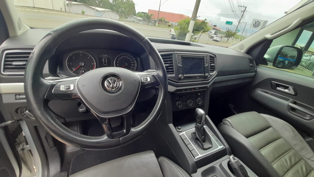 vw/amarok cd 4x4 diesel high, 2016/2017,completa,prata9