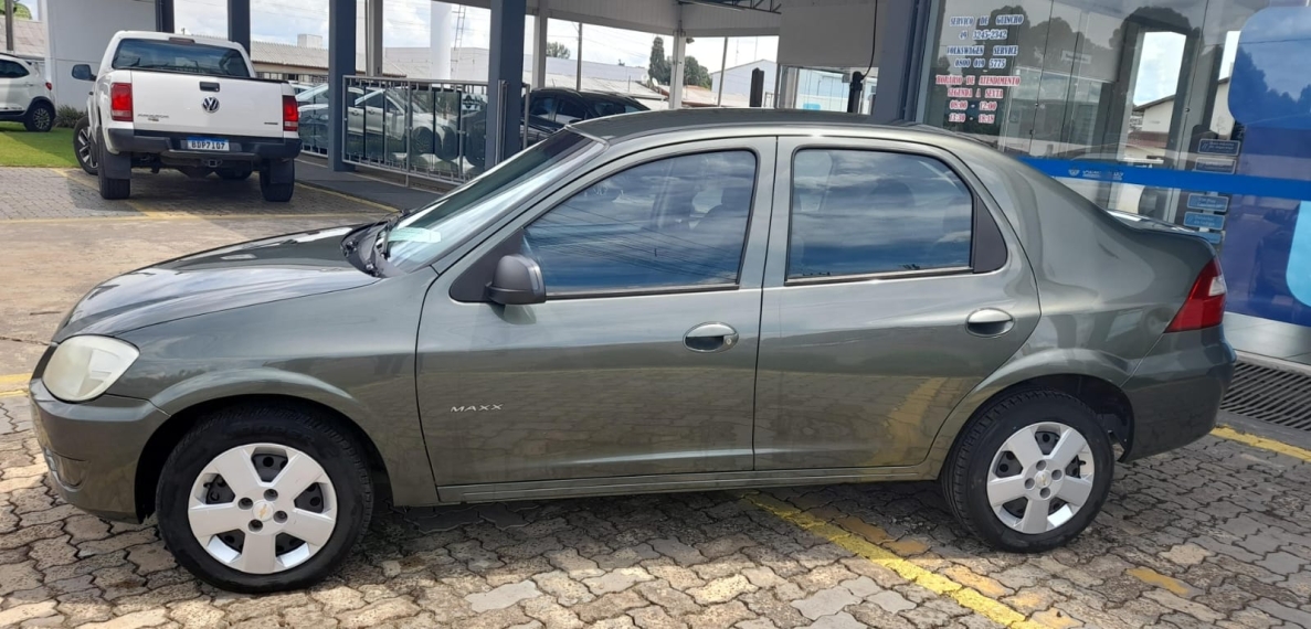 gm/prsima maxx 1.0,2009/2010,verde com ar quente e som2