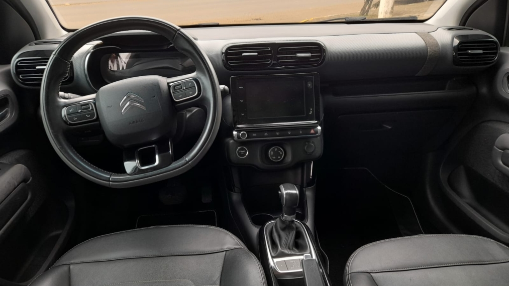 citroen/c4cactus shine 1.6,branco,2018/2019,completo8