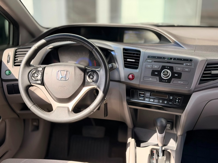 honda civic 1.8 lxs 16v flex 4p automatico gasolina 20132