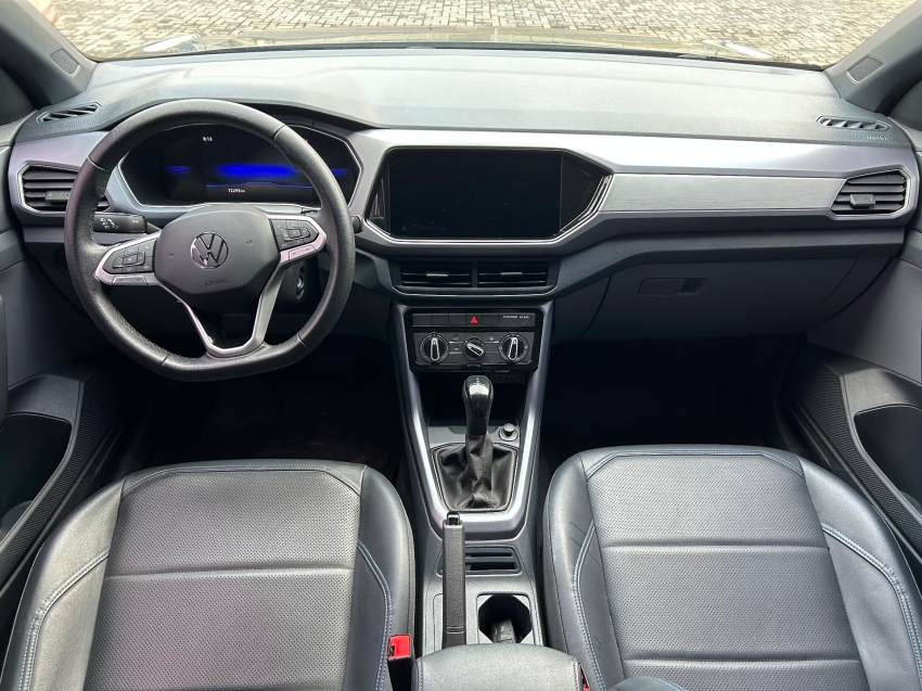 volkswagen t-cross 1.0 200 tsi total flex the town automatico 5p 2024