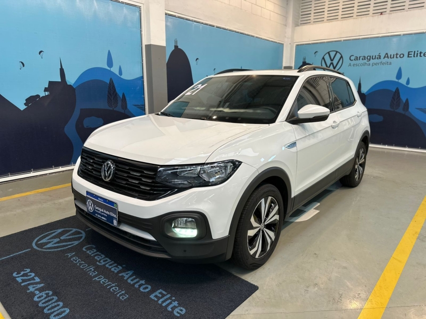 volkswagen t-cross 1.0 200 tsi total flex comfortline automatico 4p 2021