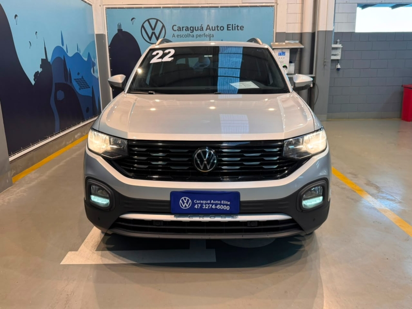 volkswagen t-cross 1.0 200 tsi total flex comfortline automatico 4p 20222