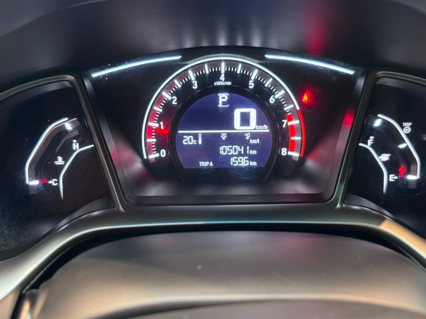 honda civic 2.0 16v flexone ex 4p cvt flex automatico 20199