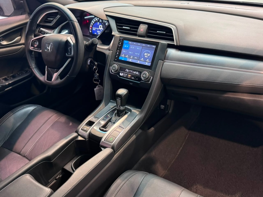honda civic 2.0 16v flexone ex 4p cvt flex automatico 20198