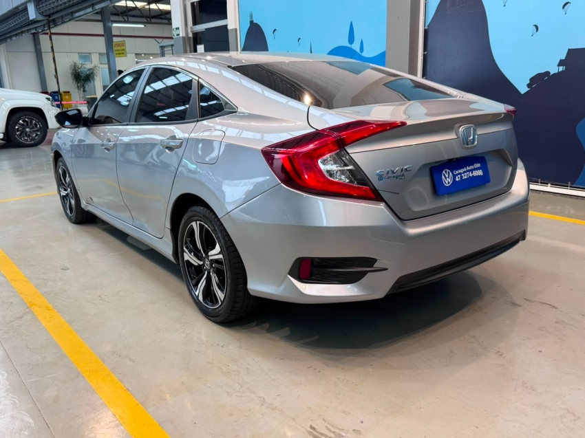 honda civic 2.0 16v flexone ex 4p cvt flex automatico 20194