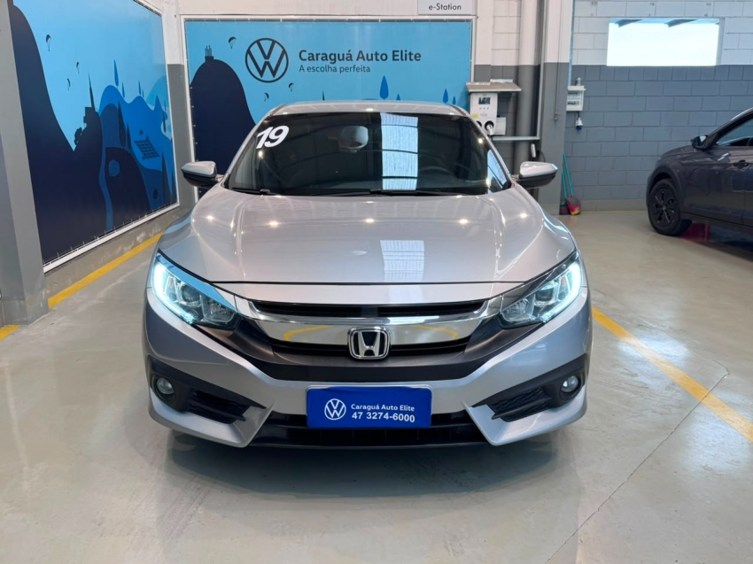 honda civic 2.0 16v flexone ex 4p cvt flex automatico 20192