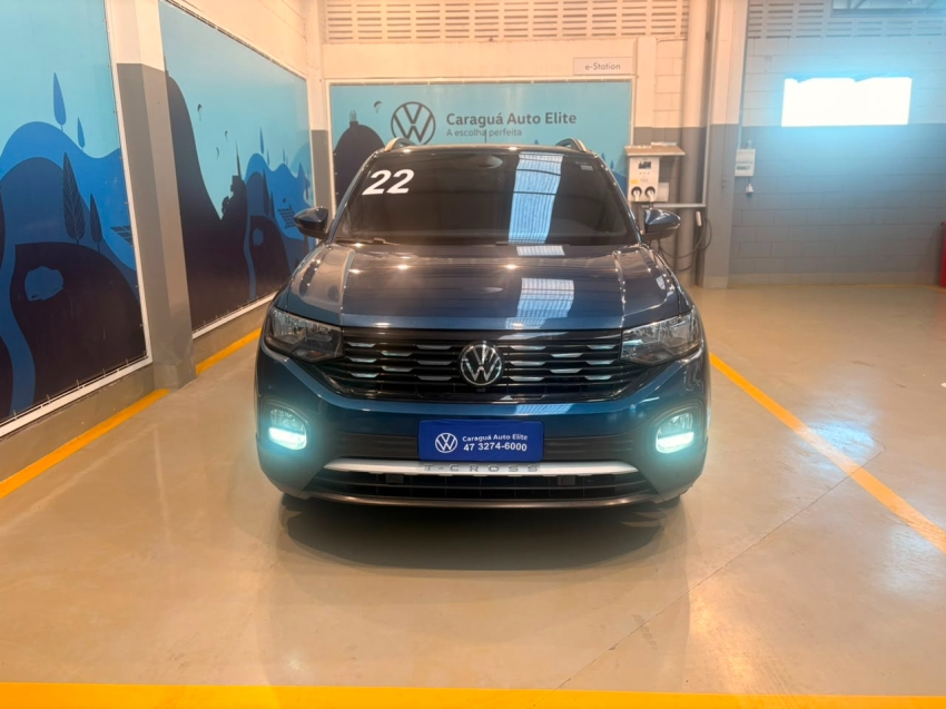volkswagen t-cross 1.0 200 tsi total flex comfortline automatico 4p 20222