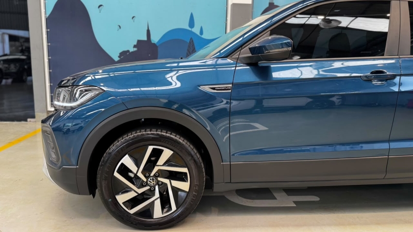 volkswagen t-cross 1.0 200 tsi total flex comfortline automatico 4p 20252
