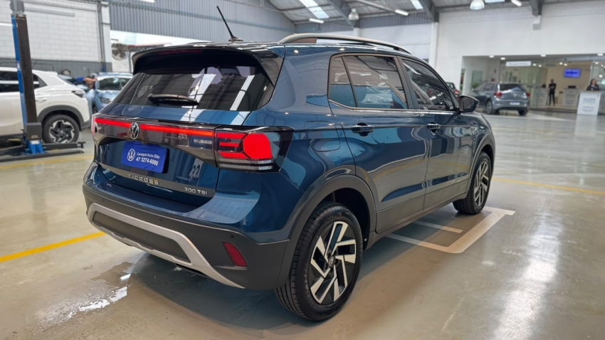 volkswagen t-cross 1.0 200 tsi total flex comfortline automatico 4p 20255