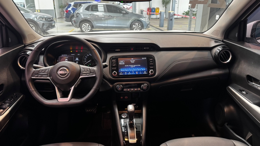 nissan kicks 1.6 16v flexstart exclusive xtronic flex 4p automatico 20247