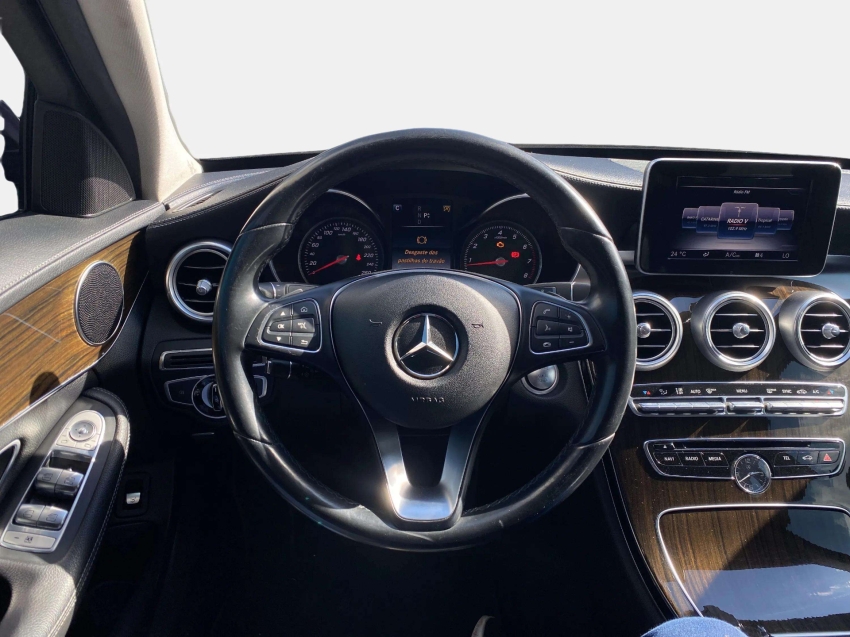 mercedes-benz c 180 1.6 cgi 16v turbo flex 4p automatico 2017