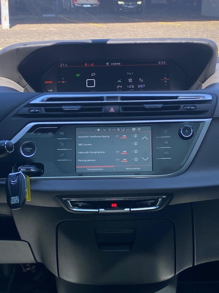 citroen c4 picasso 1.6 intensive 16v turbo gasolina 4p automatico 1.0 flex 2018