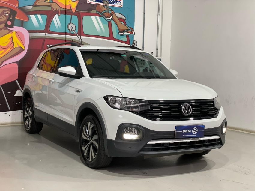 volkswagen t-cross 1.0 200 tsi total flex comfortline automatico 4p 2021