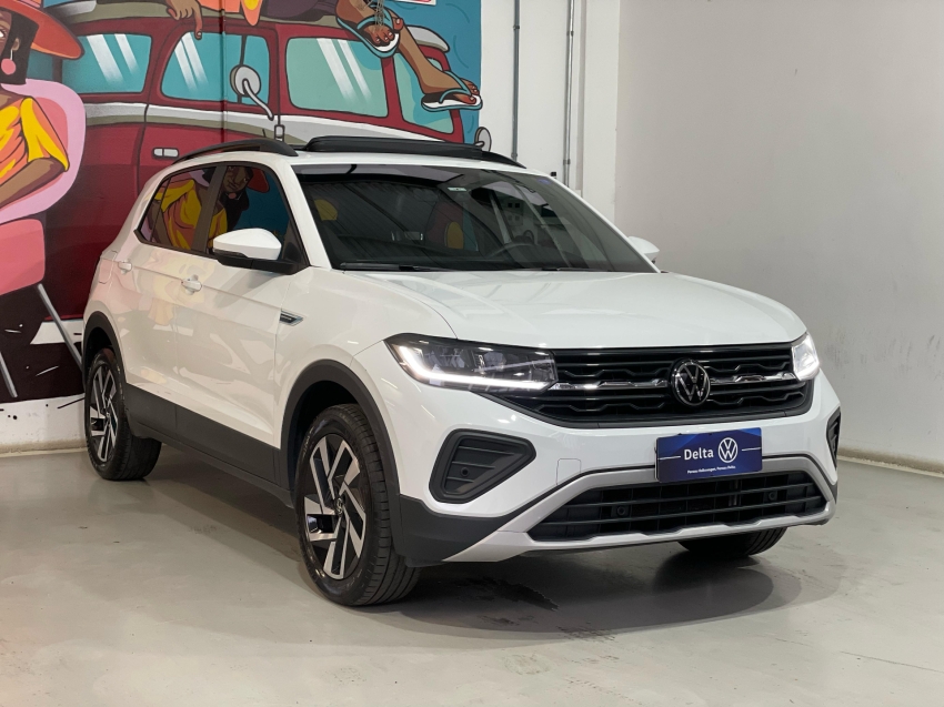 volkswagen t-cross 1.0 200 tsi total flex comfortline automatico 4p 2025