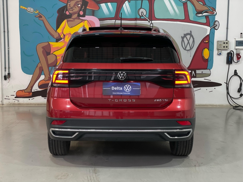 volkswagen t-cross 1.4 250 tsi total flex highline automatico 4p 2022