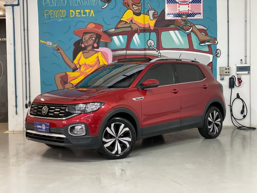 volkswagen t-cross 1.4 250 tsi total flex highline automatico 4p 2022 volkswagen t-cross 1.4 250 tsi total flex highline automatico 4p 2022
