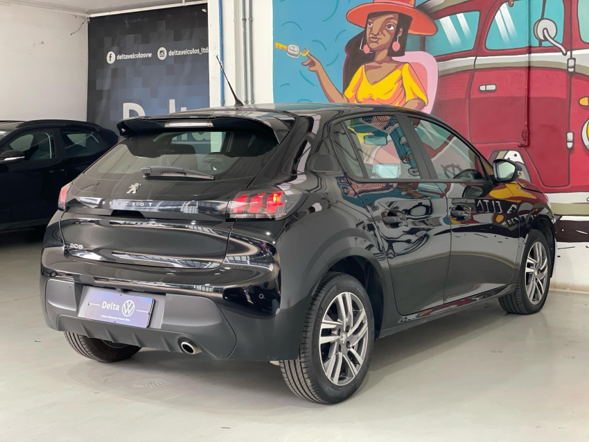 peugeot 208 1.6 16v flex griffe at6 4p automatico 2021