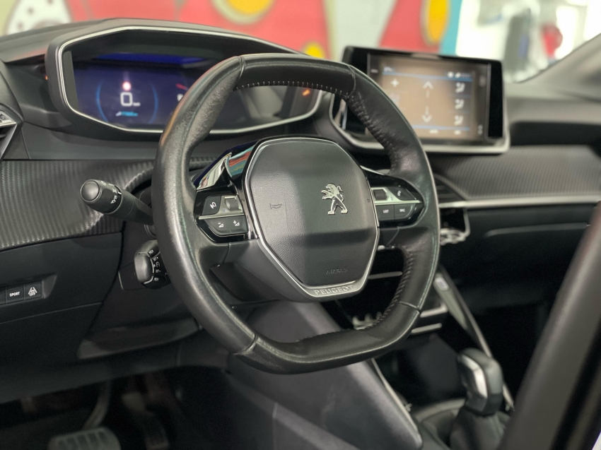 peugeot 208 1.6 16v flex griffe at6 4p automatico 2021