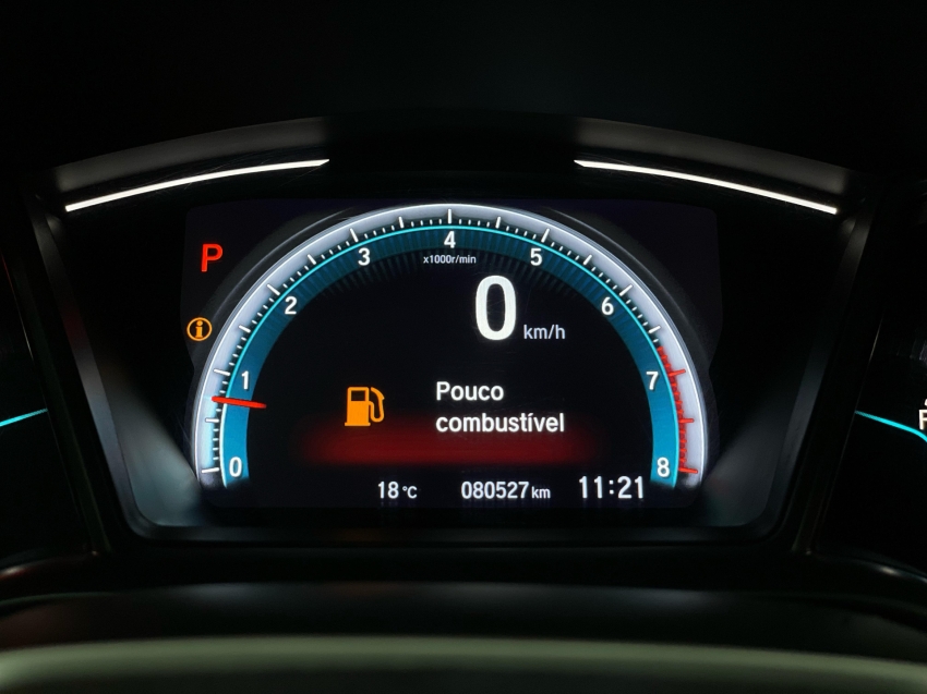 honda civic 2.0 16v flexone exl 4p cvt flex automatico 2019