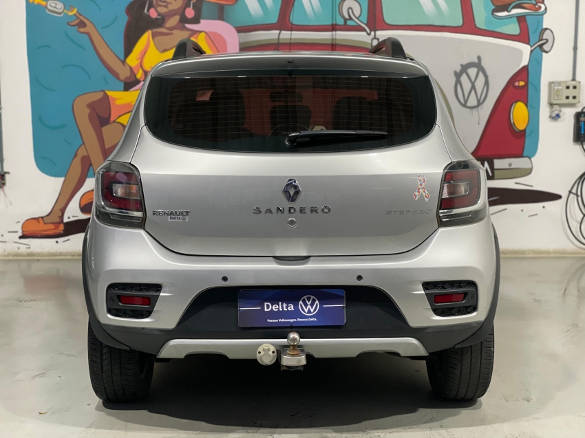 renault sandero 1.6 16v sce flex stepway easy-r 4p semiautomatico 2018