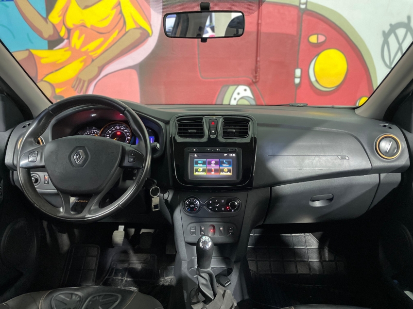 renault sandero 1.6 16v sce flex stepway easy-r 4p semiautomatico 2018