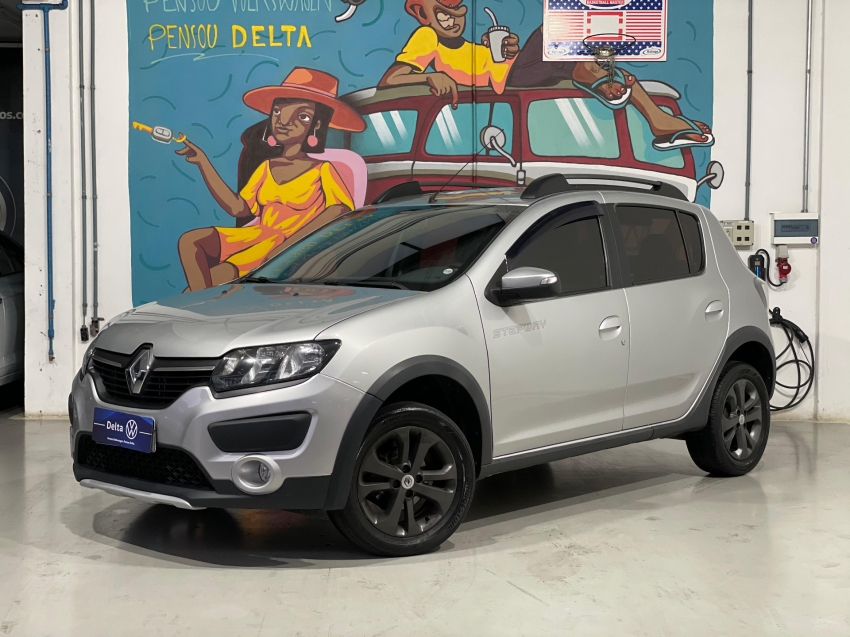 renault sandero 1.6 16v sce flex stepway easy-r 4p semiautomatico 2018 renault sandero 1.6 16v sce flex stepway easy-r 4p semiautomatico 2018
