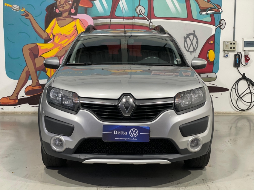 renault sandero 1.6 16v sce flex stepway easy-r 4p semiautomatico 2018