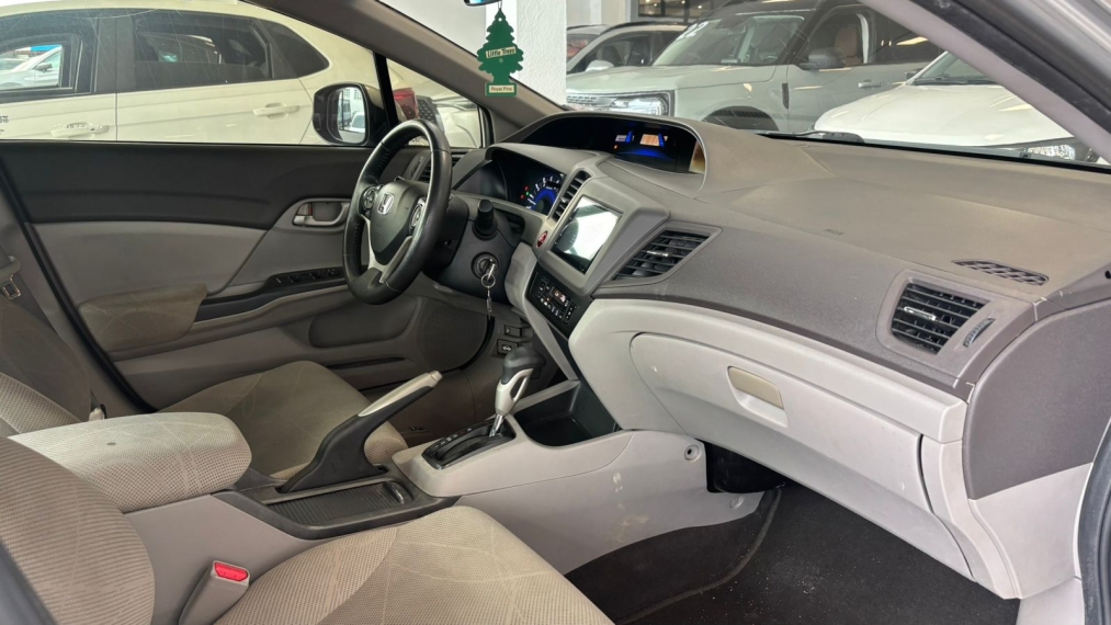 honda civic 1.8 lxs 16v flex 4p automatico 20148