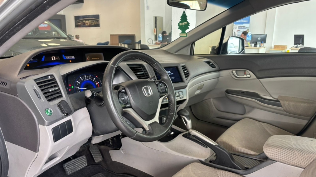 honda civic 1.8 lxs 16v flex 4p automatico 20143
