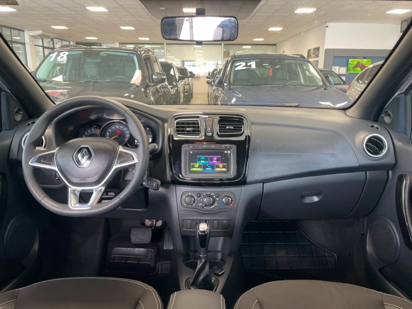 renault sandero 1.6 16v sce flex zen x-tronic 4p automatico 20208