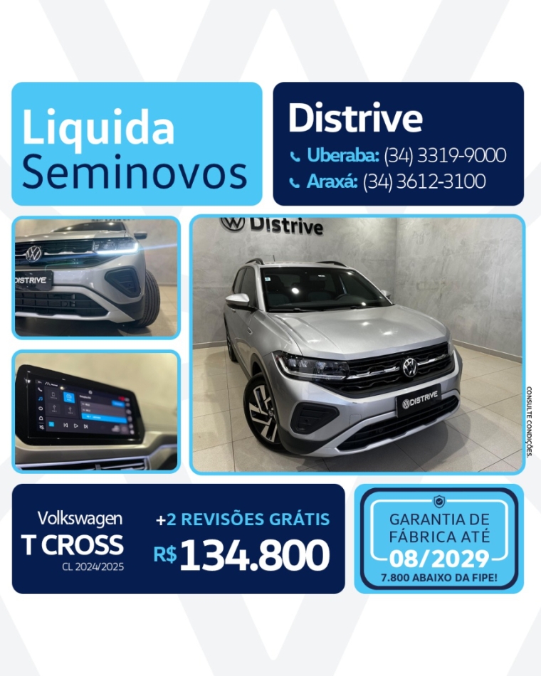 volkswagen t-cross 1.0 200 tsi total flex comfortline automatico 4p 2025 volkswagen t-cross 1.0 200 tsi total flex comfortline automatico 4p 2025