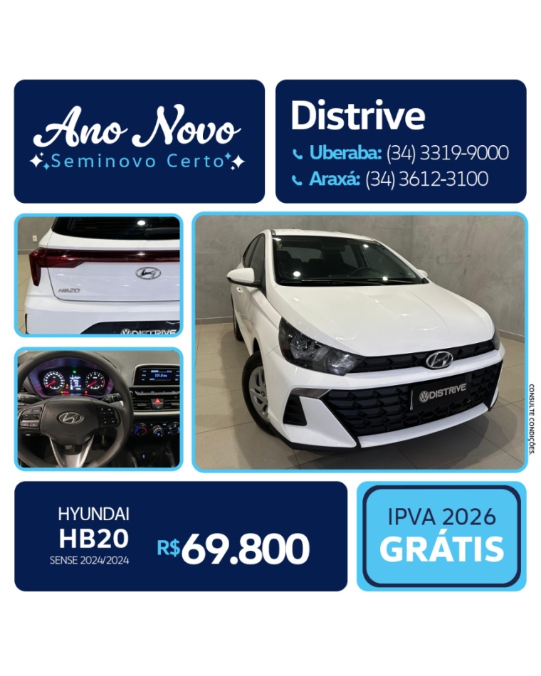 hyundai hb20 1.0 12v flex sense manual 4p 2024