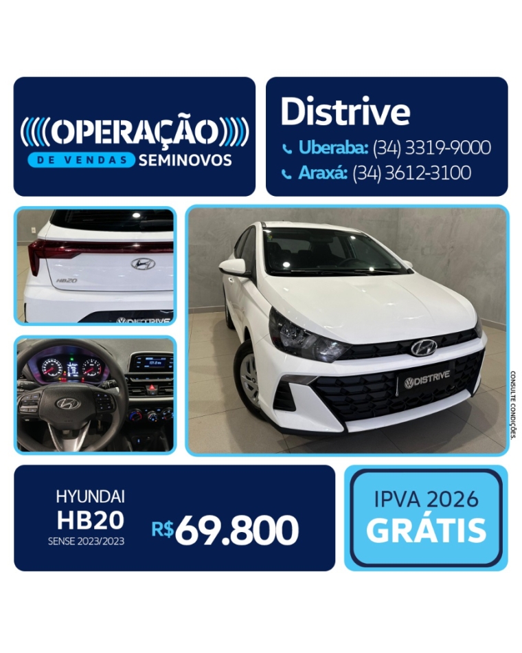 hyundai hb20 1.0 12v flex sense manual 4p 2024