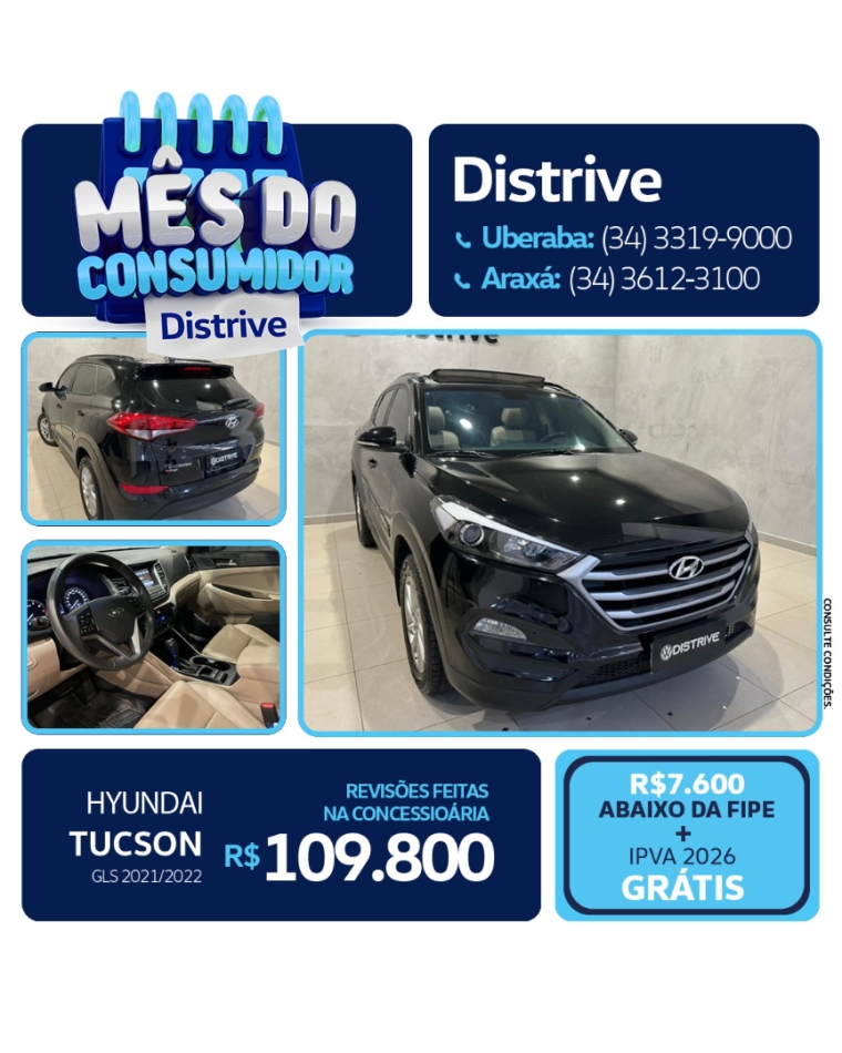 hyundai tucson 1.6 16v t-gdi gasolina gls ecoshift 4p automatico 2022