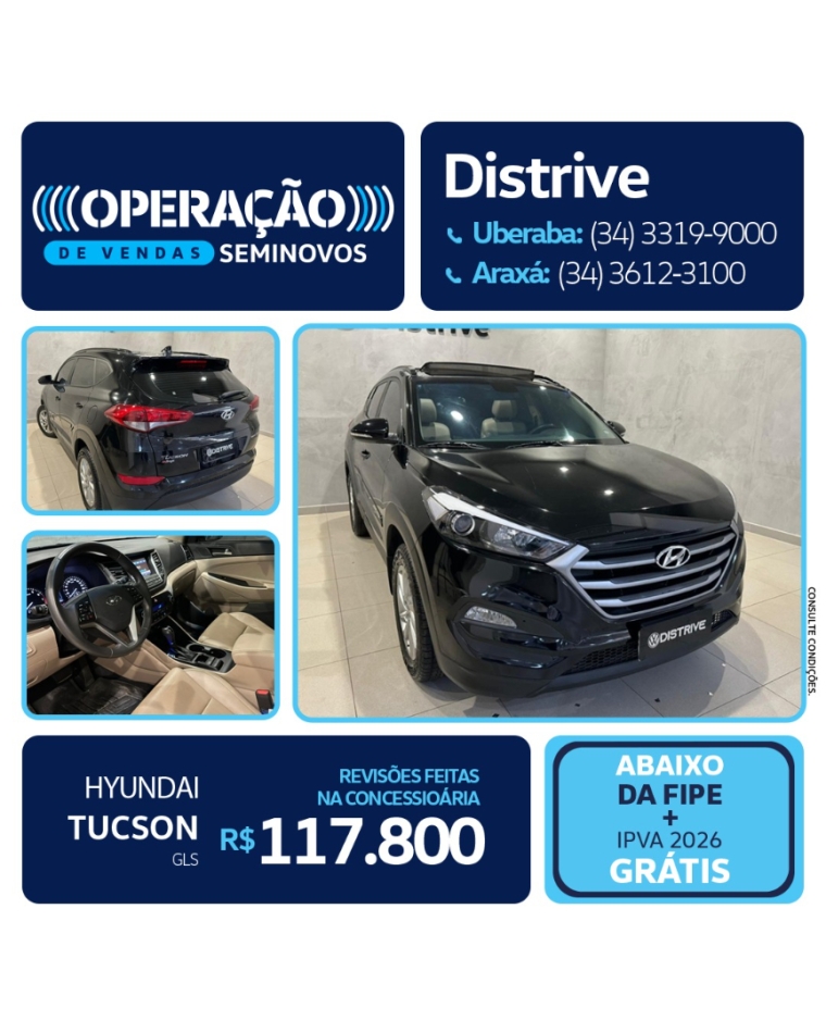 hyundai tucson 1.6 16v t-gdi gasolina gls ecoshift 4p automatico 20220