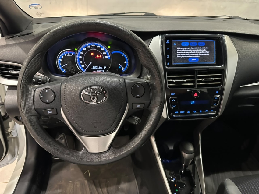 toyota yaris 1.3 16v flex xl plus tech multidrive 4p automatico 20197