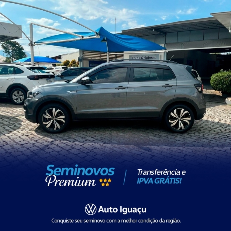 volkswagen t-cross 1.0 200 tsi total flex comfortline automatico 4p 2022