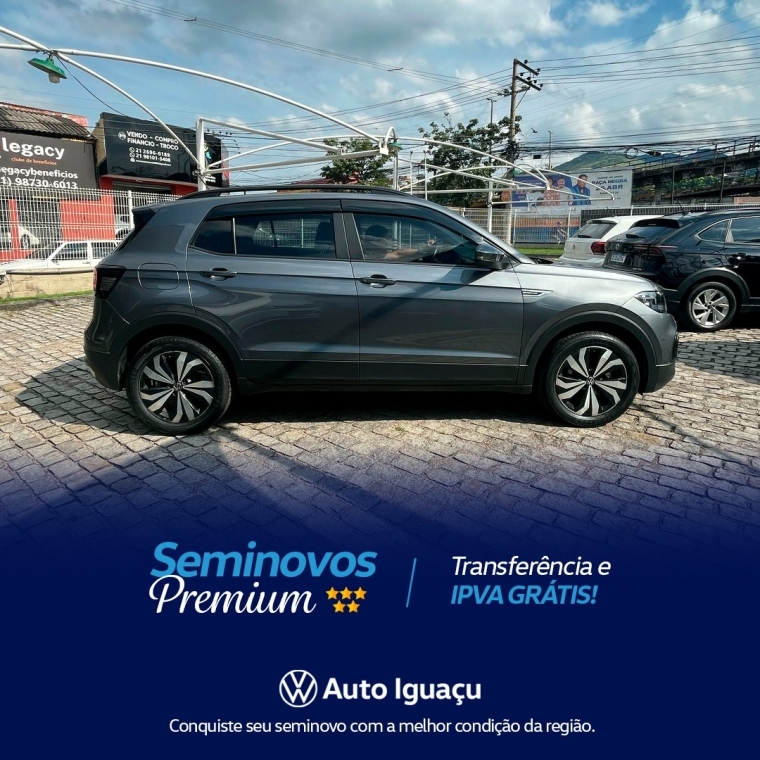 volkswagen t-cross 1.0 200 tsi total flex comfortline automatico 4p 2022