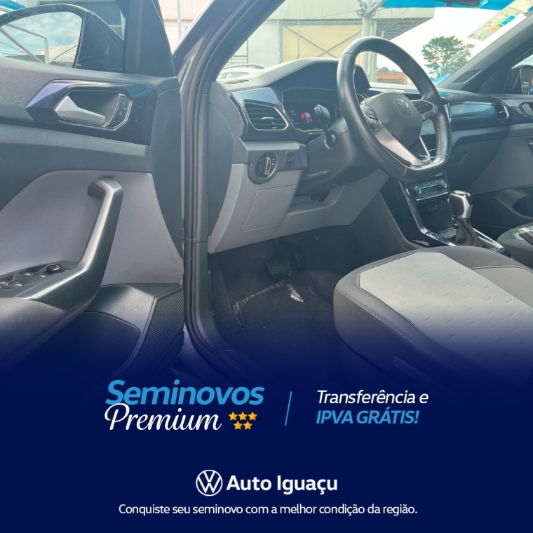 volkswagen t-cross 1.0 200 tsi total flex comfortline automatico 4p 2022