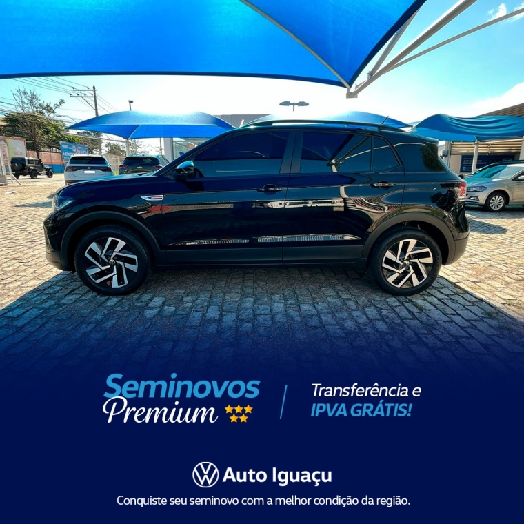 volkswagen t-cross 1.0 200 tsi total flex comfortline automatico 4p 2025