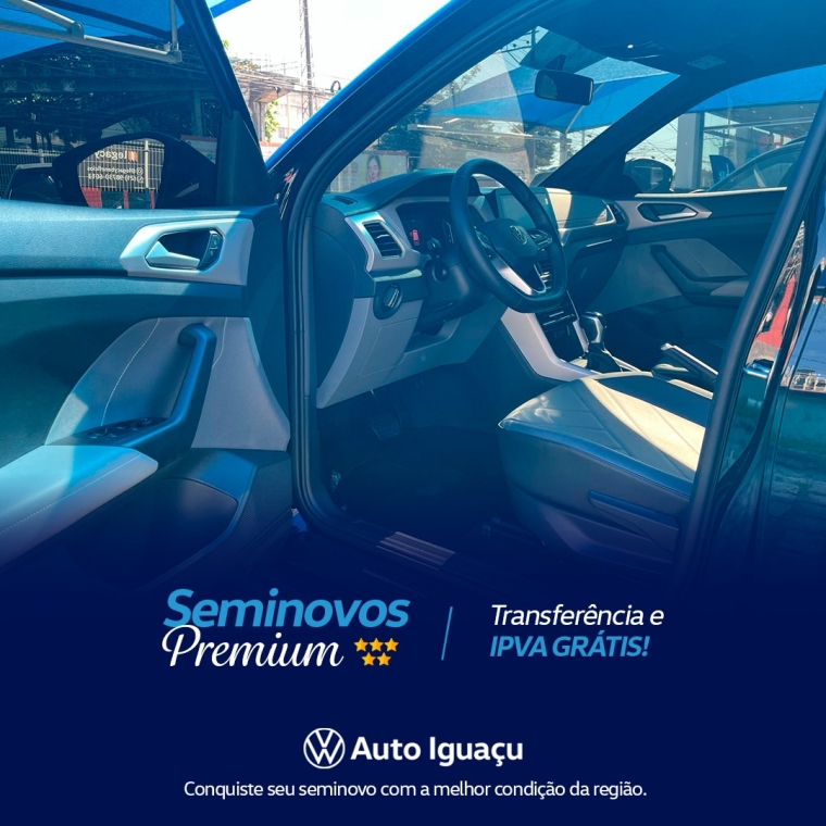 volkswagen t-cross 1.0 200 tsi total flex comfortline automatico 4p 2025