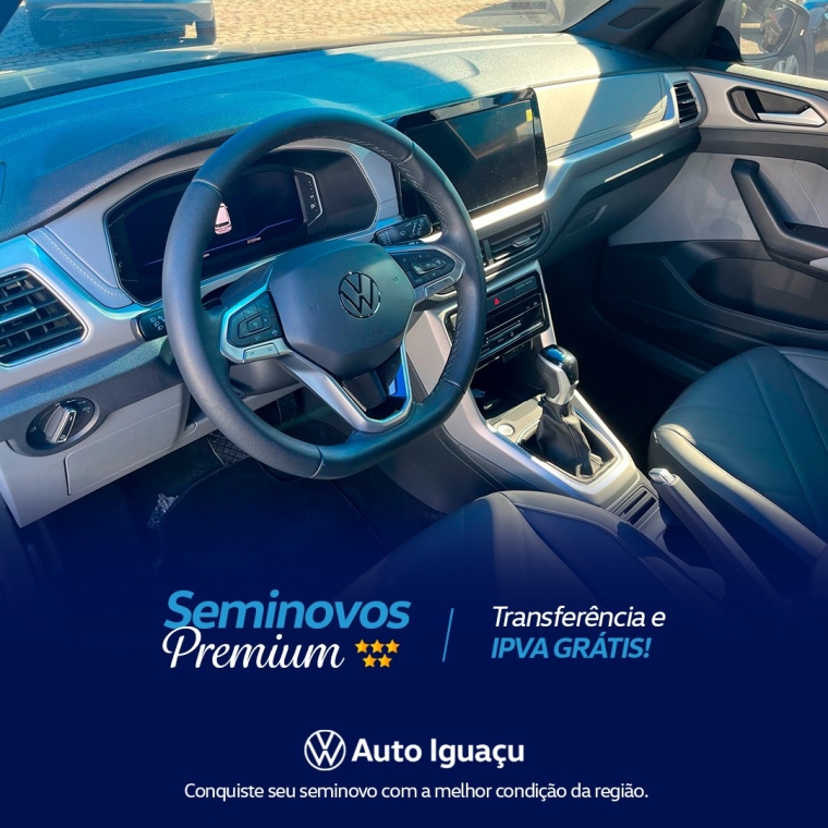 volkswagen t-cross 1.0 200 tsi total flex comfortline automatico 4p 2025