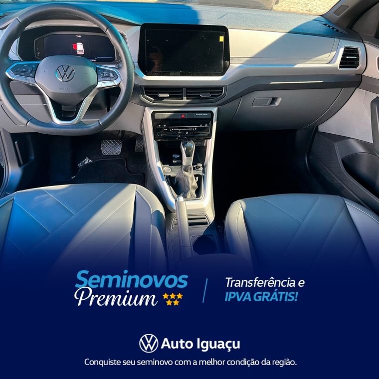 volkswagen t-cross 1.0 200 tsi total flex comfortline automatico 4p 2025