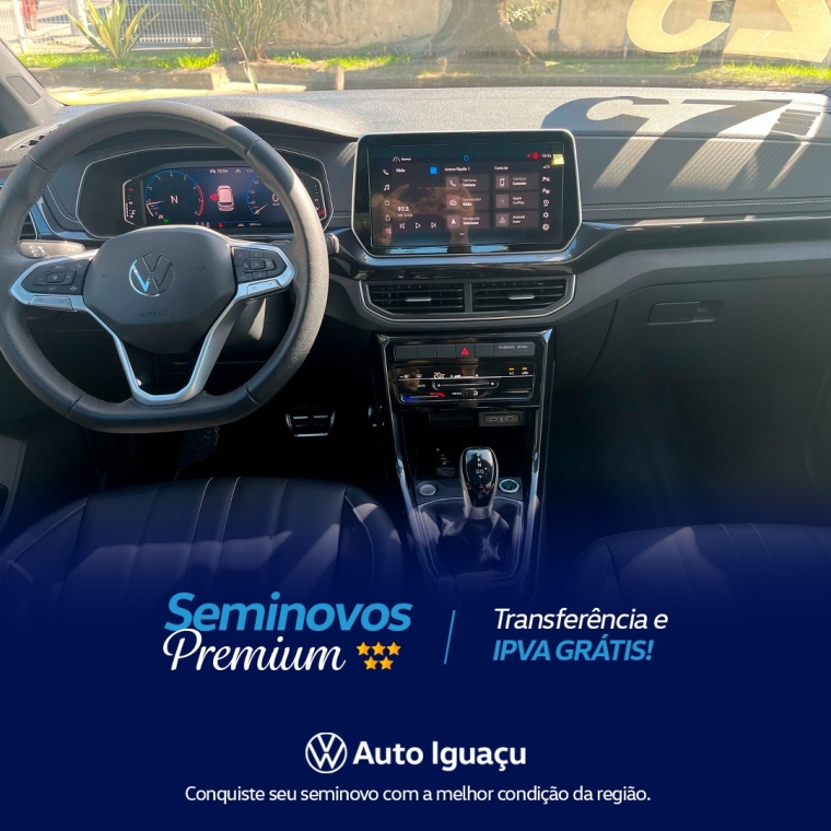volkswagen t-cross 1.4 250 tsi total flex highline automatico 4p 2025